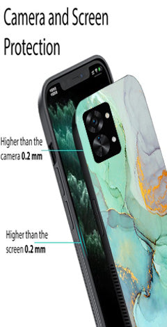 Marble Design Metal Mobile Case for OnePlus Nord 2T 5G