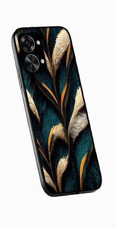 Feathers Metal Mobile Case for OnePlus Nord 2T 5G   (Design No -30)