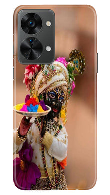 Lord Krishna2 Mobile Back Case for OnePlus Nord 2T 5G (Design - 17)