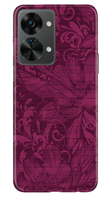 Purple Backround Mobile Back Case for OnePlus Nord 2T 5G (Design - 22)
