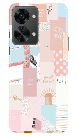 Shinny Blue Background Case for OnePlus Nord 2T 5G