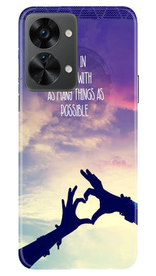 Fall in love Mobile Back Case for OnePlus Nord 2T 5G (Design - 50)