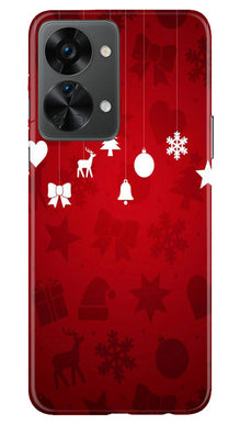 Christmas Mobile Back Case for OnePlus Nord 2T 5G (Design - 78)