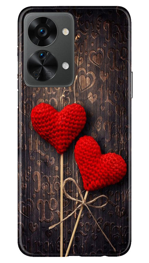 Red Hearts Case for OnePlus Nord 2T 5G