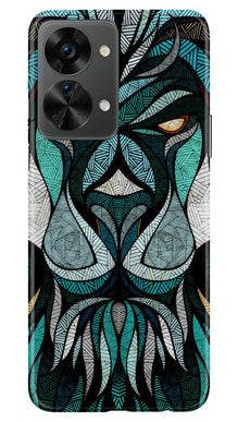 Lion Mobile Back Case for OnePlus Nord 2T 5G (Design - 97)