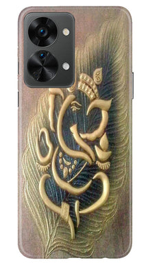 Lord Ganesha Mobile Back Case for OnePlus Nord 2T 5G (Design - 100)