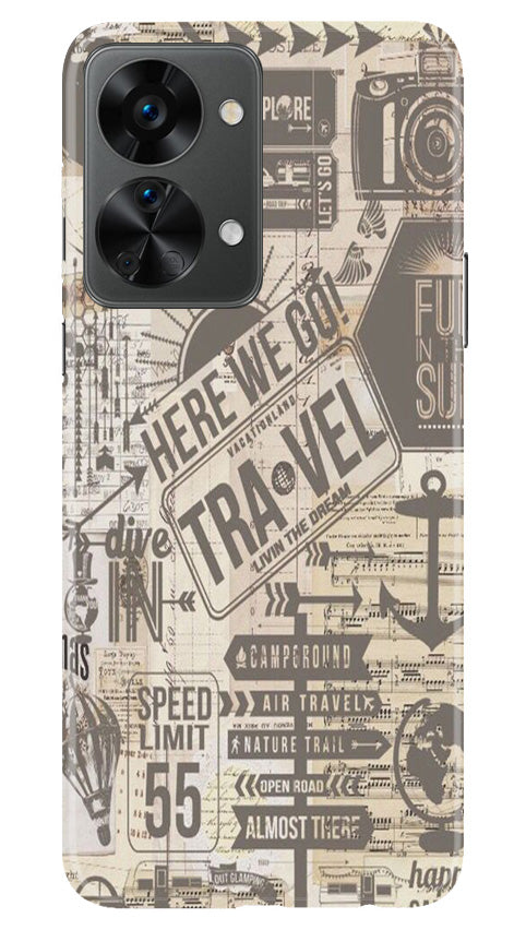Travel Case for OnePlus Nord 2T 5G(Design - 104)