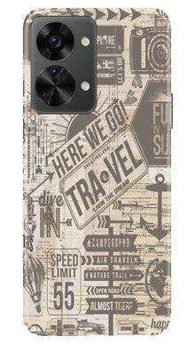 Travel Mobile Back Case for OnePlus Nord 2T 5G  (Design - 104)