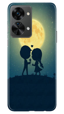 Love Couple Mobile Back Case for OnePlus Nord 2T 5G  (Design - 109)