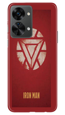 Iron Man Superhero Mobile Back Case for OnePlus Nord 2T 5G  (Design - 115)
