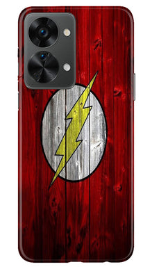 Flash Superhero Mobile Back Case for OnePlus Nord 2T 5G  (Design - 116)