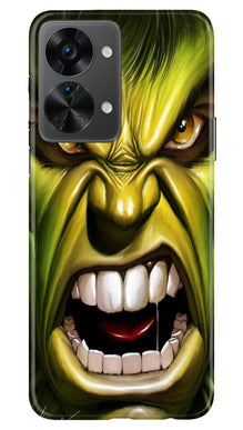 Hulk Superhero Mobile Back Case for OnePlus Nord 2T 5G  (Design - 121)