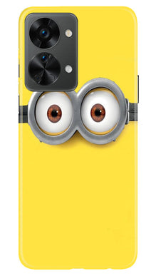 Minions Mobile Back Case for OnePlus Nord 2T 5G  (Design - 128)