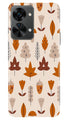Leaf Pattern Art Case for OnePlus Nord 2T 5G  (Design - 132)
