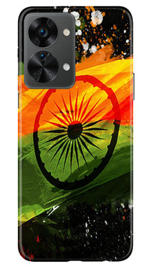 Indian Flag Mobile Back Case for OnePlus Nord 2T 5G  (Design - 137)
