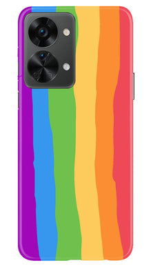 Multi Color Baground Mobile Back Case for OnePlus Nord 2T 5G  (Design - 139)
