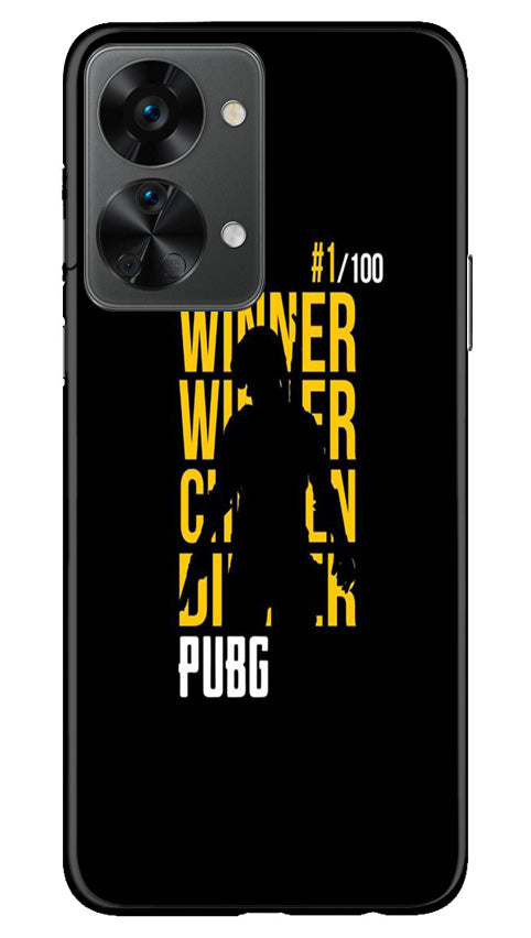 Pubg Winner Winner Case for OnePlus Nord 2T 5G(Design - 146)