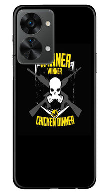 Winner Winner Chicken Dinner Mobile Back Case for OnePlus Nord 2T 5G  (Design - 147)