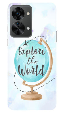 Explore the World Mobile Back Case for OnePlus Nord 2T 5G (Design - 176)