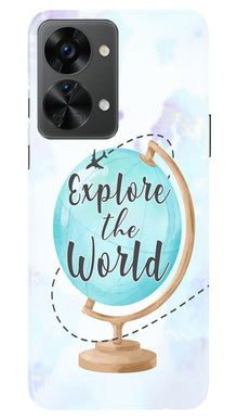 Explore the World Mobile Back Case for OnePlus Nord 2T 5G (Design - 176)
