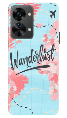 Wonderlust Travel Mobile Back Case for OnePlus Nord 2T 5G (Design - 192)