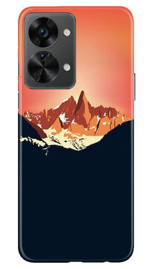 Mountains Mobile Back Case for OnePlus Nord 2T 5G (Design - 196)