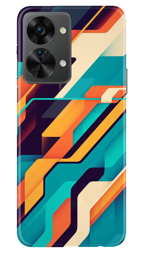 Modern Art Case for OnePlus Nord 2T 5G (Design No. 202)
