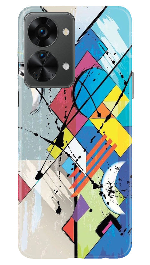 Modern Art Case for OnePlus Nord 2T 5G (Design No. 204)
