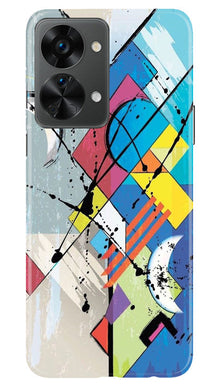 Modern Art Mobile Back Case for OnePlus Nord 2T 5G (Design - 204)