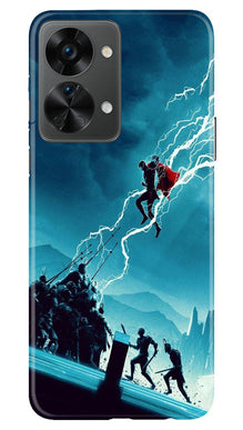 Thor Avengers Mobile Back Case for OnePlus Nord 2T 5G (Design - 212)