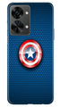 Captain America Shield Case for OnePlus Nord 2T 5G (Design No. 222)