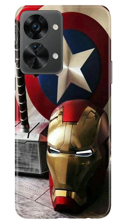 Ironman Captain America Case for OnePlus Nord 2T 5G (Design No. 223)