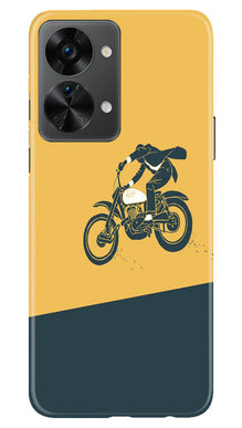 Bike Lovers Mobile Back Case for OnePlus Nord 2T 5G (Design - 225)