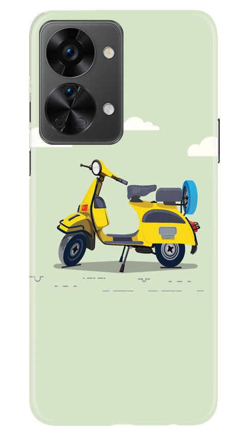 Vintage Scooter Case for OnePlus Nord 2T 5G (Design No. 229)