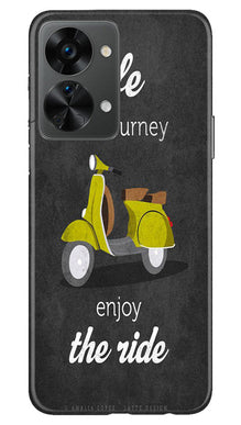 Life is a Journey Mobile Back Case for OnePlus Nord 2T 5G (Design - 230)