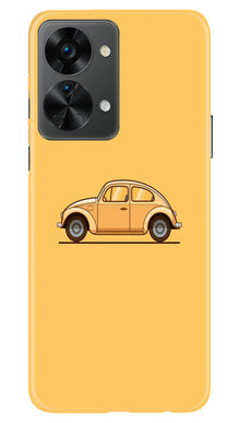 Vintage Car Mobile Back Case for OnePlus Nord 2T 5G (Design - 231)