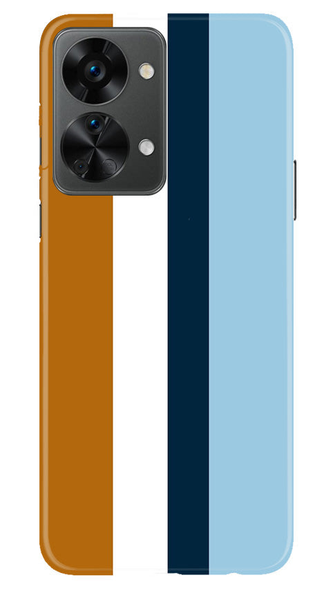 Diffrent Four Color Pattern Case for OnePlus Nord 2T 5G (Design No. 244)