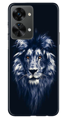 Lion Mobile Back Case for OnePlus Nord 2T 5G (Design - 250)