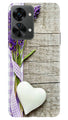 White Heart Case for OnePlus Nord 2T 5G (Design No. 260)