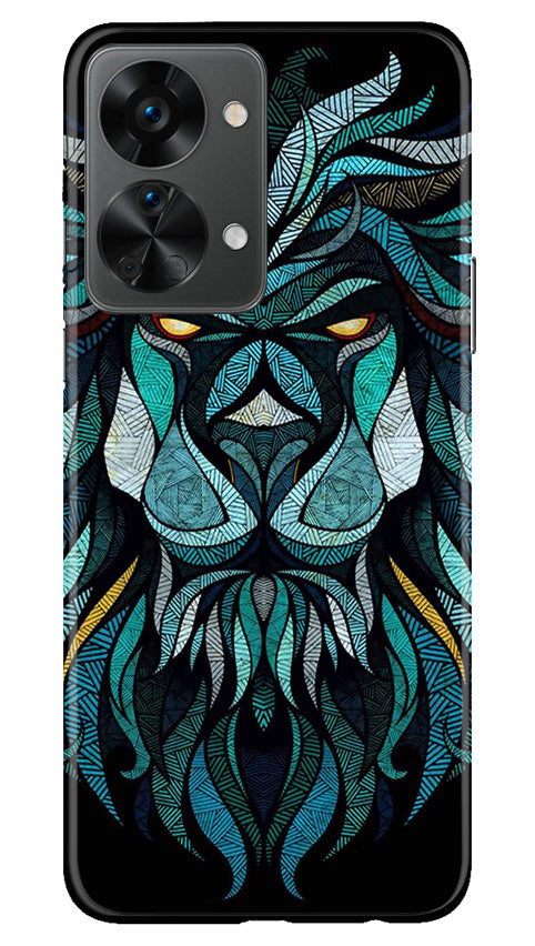 Lion Mobile Back Case for OnePlus Nord 2T 5G (Design - 276)