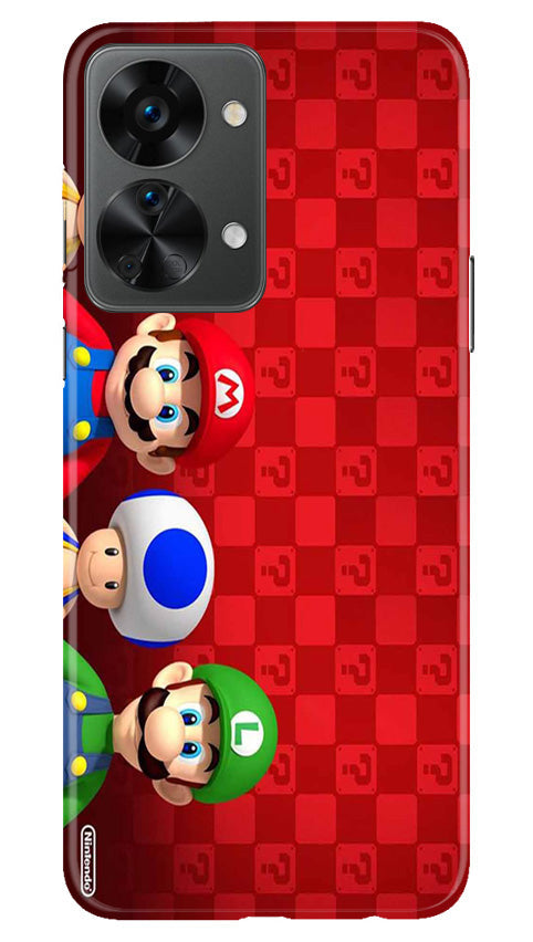 Mario Mobile Back Case for OnePlus Nord 2T 5G (Design - 299)