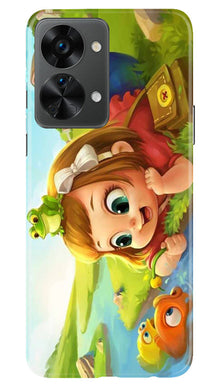 Baby Girl Mobile Back Case for OnePlus Nord 2T 5G (Design - 301)