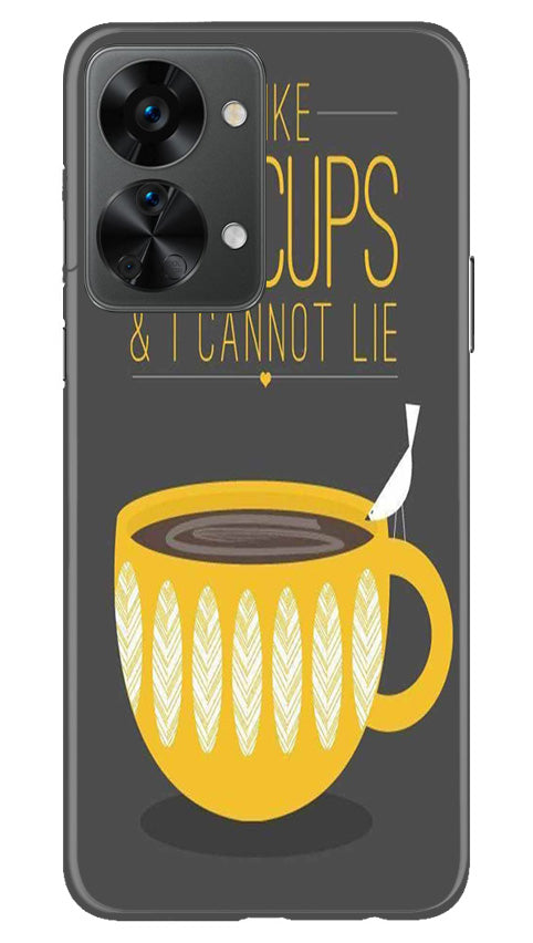 Big Cups Coffee Mobile Back Case for OnePlus Nord 2T 5G (Design - 312)
