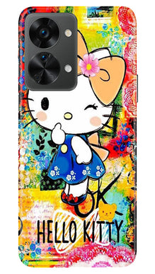 Hello Kitty Mobile Back Case for OnePlus Nord 2T 5G (Design - 321)