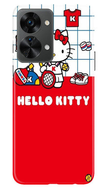 Hello Kitty Mobile Back Case for OnePlus Nord 2T 5G (Design - 322)