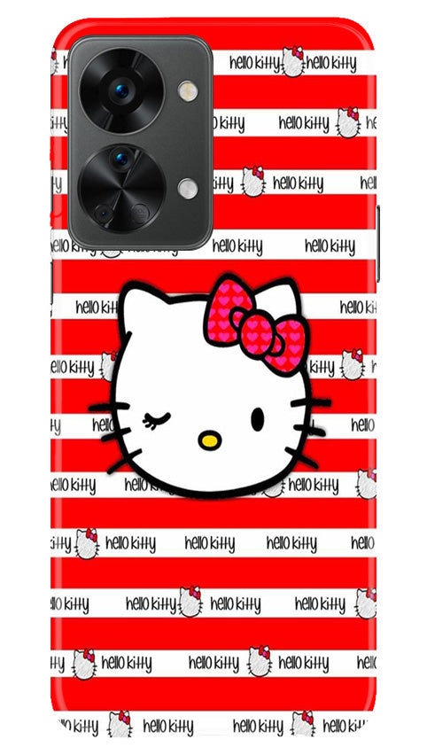 Hello Kitty Mobile Back Case for OnePlus Nord 2T 5G (Design - 323)