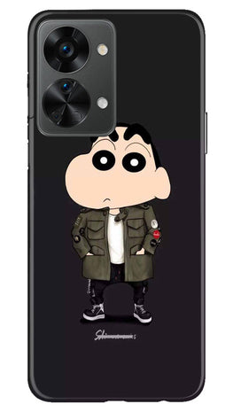 Shin Chan Mobile Back Case for OnePlus Nord 2T 5G (Design - 349)