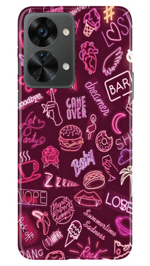 Party Theme Mobile Back Case for OnePlus Nord 2T 5G (Design - 350)