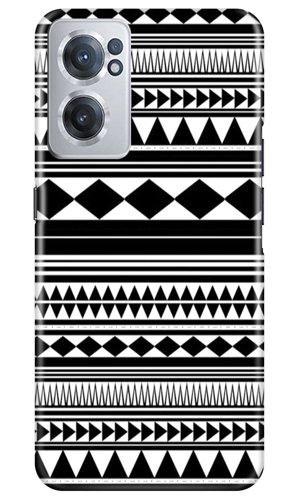 Black white Pattern Case for OnePlus Nord CE 2 5G