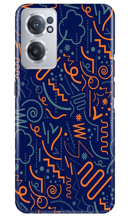 Line Art Baground Case for OnePlus Nord CE 2 5G